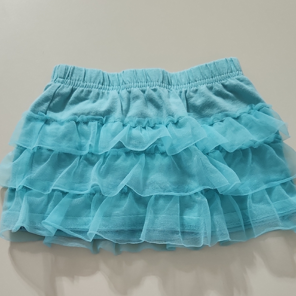 Garanimals Aqua Ruffled Mini Skirt